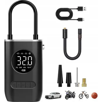 Kompresor Kompresor, akumulátorový automobilový kompresor, elektrická pumpička na kolo