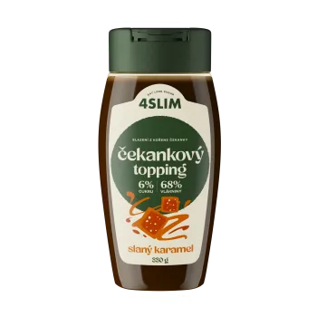 Přisada na vaření a pečení Čekankový topping 330g slaný karamel