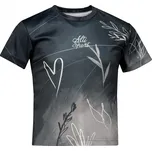 Dětské funkční triko premium ALTISPORT VOJ/ALK083TR01 ČERNOBÍLÁ 158