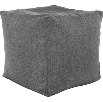 Taburet Taburet PLUSZOVÝ k sezení CUBO křeslo BÉŽOVÝ