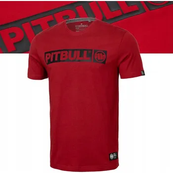 Pánské tričko Pánské tričko Pit Bull Pitbull Hilltop 25 červené XS