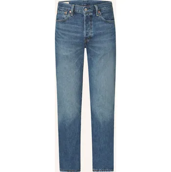Dámské džíny Levi's® Pánské Džíny 501 Slim Fit, 37 dark indigo - worn in, 36