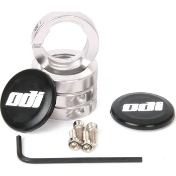 grip Objímky ke gripům ODI MTB Lock-On Al Silver