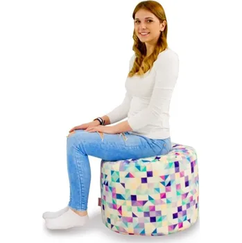 Taburet Taburet Italpouf vícebarevný