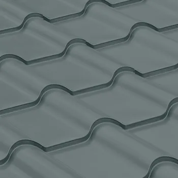 plechová krytina Satjam Grande polyestersat 25, antracit RAL7016