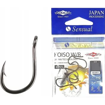 Rybářský háček Háčky Mikado koiso na zem, plovoucí háčky, s protihrotem, 10 ks