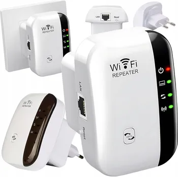 Zesilovač signálu Wi-Fi Lewer NEJVÝKONNĚJŠÍ PRO 300Mbps WPS 2.4GHz
