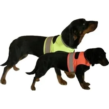 Záhoří rudel Reflexní návlek pro psy Barva: Žlutá, Velikost vesty: L