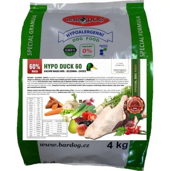 Krmivo pro psa Bardog Hypo Duck 60 4kg