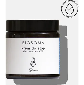 Péče o nohy Krém na popraskané paty Urea 30% 120 ml BIOSOMA