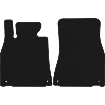 autokoberec Velurové autokoberce s upevněním v sadě Edecor