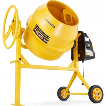 Míchačka Stavební míchačka HIGHER 120L, 650W, 230V, litinový věnec