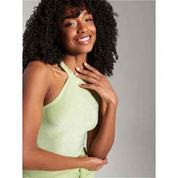 Dámská móda Sinsay - Crop top - zelená - 8973J-70X - 8973J-70X-XS