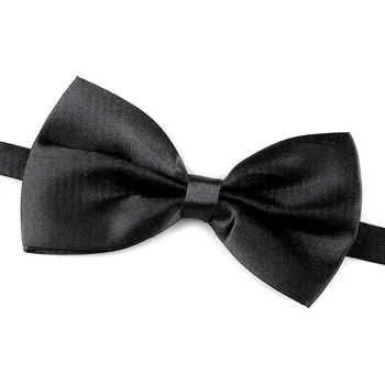 Saténový párty motýlek jednobarevný Varianta: 8 černá, Balení: 1 ks 45872/94085/225394