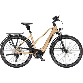 Elektrokolo KTM Macina Style 820, trapeze - Golden Dust Matt (Black) velikost rámu S
