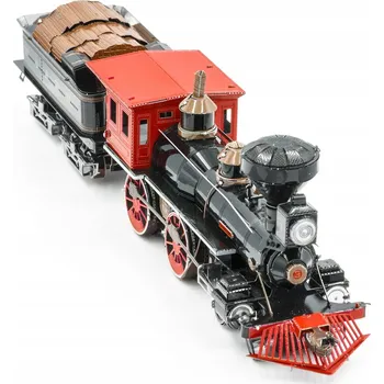 ostatní stavebnice Metal Earth Metal Earth Wild West Lokomotiva 4-4-0, Model (nerezová ocel)