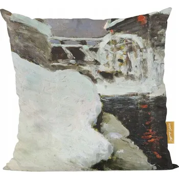 Polštář Polštář Mlýn v zimě Ferdynand Ruszczyc