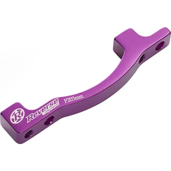 Brzda na kolo Adaptér přední brzdy Reverse PM-PM 203 mm Purple