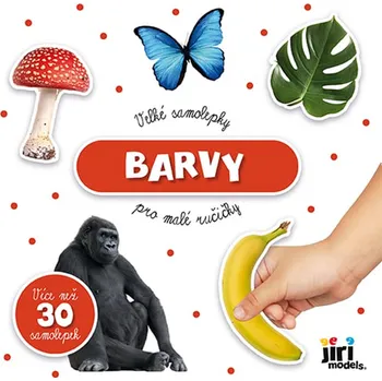 Bystrá hlava Barvy - Velké samolepky pro malé ručičky