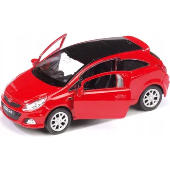 autíčko Opel Corsa OPC 1:34-39 WELLY červená