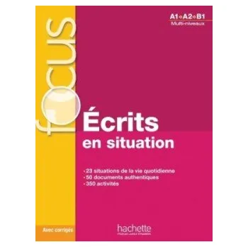 Francouzský jazyk Focus Écrits en situations + corrigés