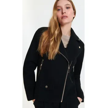 Dámský kabát Sinsay - Bunda biker - černá - ZT991-99X - ZT991-99X-XXS-1
