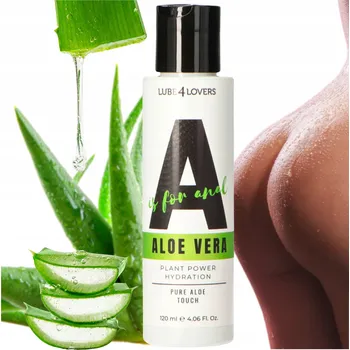 Lubrikační gel Lubrikant na vodní bázi S ALOE VERA vodní intimní gel pro sex 120 ml
