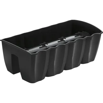 Květináč Prosperplast květináč, balkonový truhlík DCRO600, držák - antracit