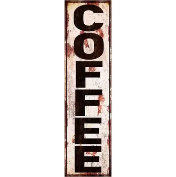 Obraz Plechová cedule Coffee
