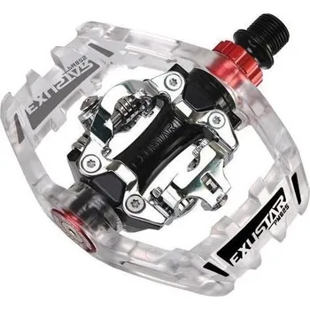 Pedál na kolo Pedály EXUSTAR PM825 - Black (2026) varianta Šedé