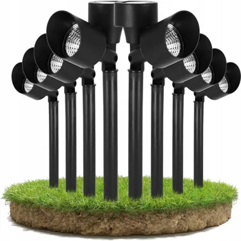 Venkovní osvětlení Solární Lampa LED zapichovací zahradní se soumrakovým senzorem, reflektor