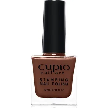 Lak na nehty Cupio Stamping lak - Dark Chocolate 10ml