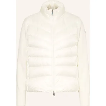 Moncler Dámská Péřová Bunda Ze Směsi Materiálů, bílá, 38