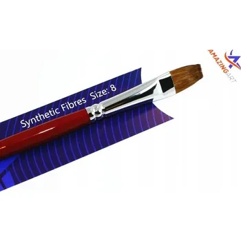 Malířský štětec AMAZING ART - PLOCHÝ ŠTĚTEC VĚJÍŘOVÝ 8