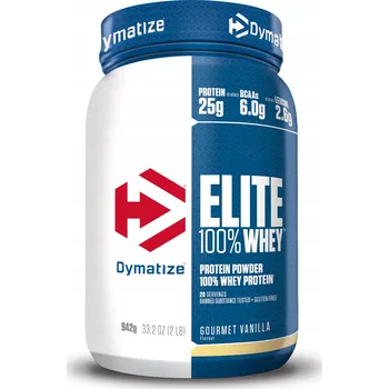 Protein DYMATIZE ELITE 100 942G VANILKA WPC SYROVÁTKOVÝ PROTEIN SYROVÁTKOVÝ KONCENTRÁT