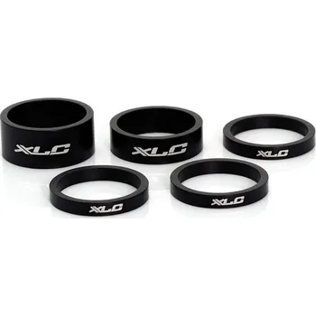 Představec na kolo XLC A-Head Spacer-sada AS-A02 3 x 5, 1 x 10, 1 x 15, 1 1/8" ma.cern.