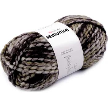 Příze Pletací příze Revolution 150 g Varianta: 4 (1600) černá, Balení: 1 ks 54498/136396/251469
