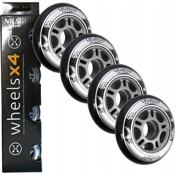 Kolečko k in-line bruslím Kolečka Nils Extreme pro kolečkové brusle 3,15" (80 mm) 82A, 4 ks