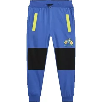 Dětské tepláky KUGO MT1602 modré vel.98,122