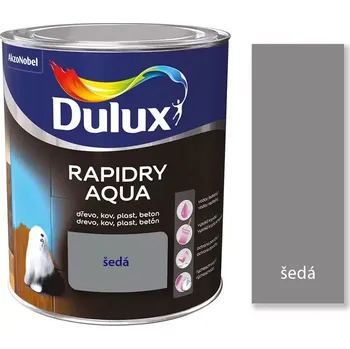 barva na zeď Dulux RAPIDRY AQUA šedá 0,75L