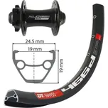 Pr. kolo 27.5 XLC 6-der crn TA 15 32der 27.5, 6-hole, TA 15 32L