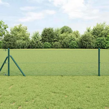 Plot vidaXL Zelený svářený drátěný plot 1,5 x 50 m z ocele