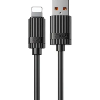 WEKOME WDC-52i nabíjecí a datový kabel - USB-A na Lightning - 1 m - černý