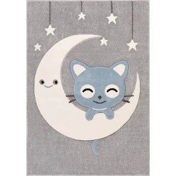 Prostěradlo Koberec Luna 507 Modrý - 160 x 220