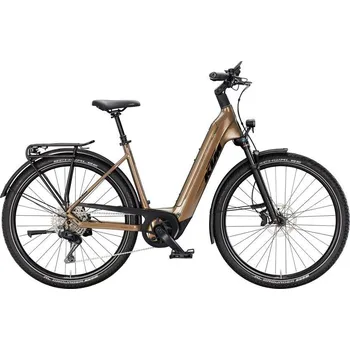 Elektrokolo KTM Macina Gran 810, easy entry - Olive Pearl (Black) velikost rámu L