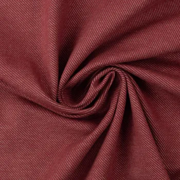 Jeans úplet – burgundy červená