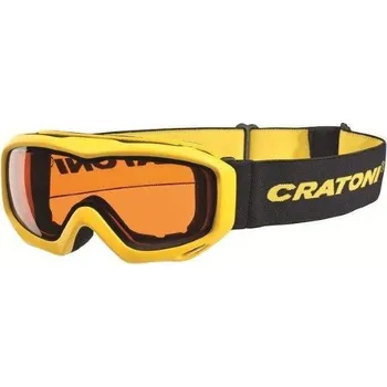 Motocyklové brýle Lyžařské brýle CRATONI Noob Yellow