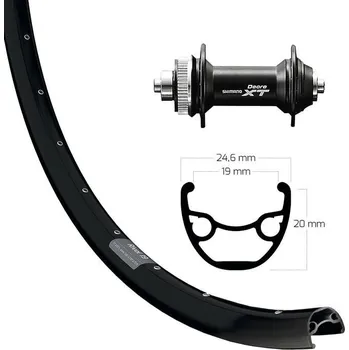 Ráfek na kolo Pr.kolo 29" 29"Ryde Rival19,cr.DeoreX,100rychloup,CL