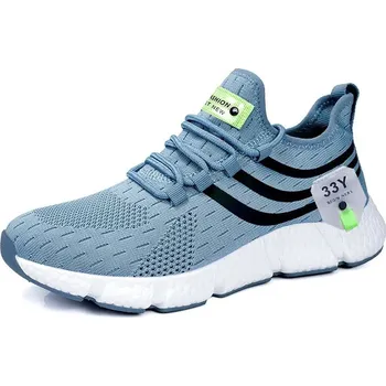 Pánská obuv Pánské sportovní tenisky s prodyšným svrškem Barva: Modrá, Velikost: 36