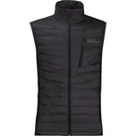Jack Wolfskin Pánská zateplená vesta Routeburn Pro Ins S, black